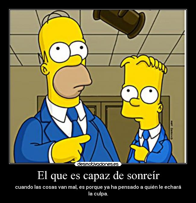 El que es capaz de sonreír - 