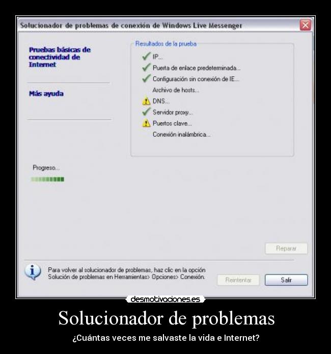 Solucionador de problemas - ¿Cuántas veces me salvaste la vida e Internet?