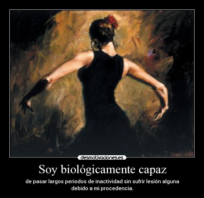 Soy biológicamente capaz - 