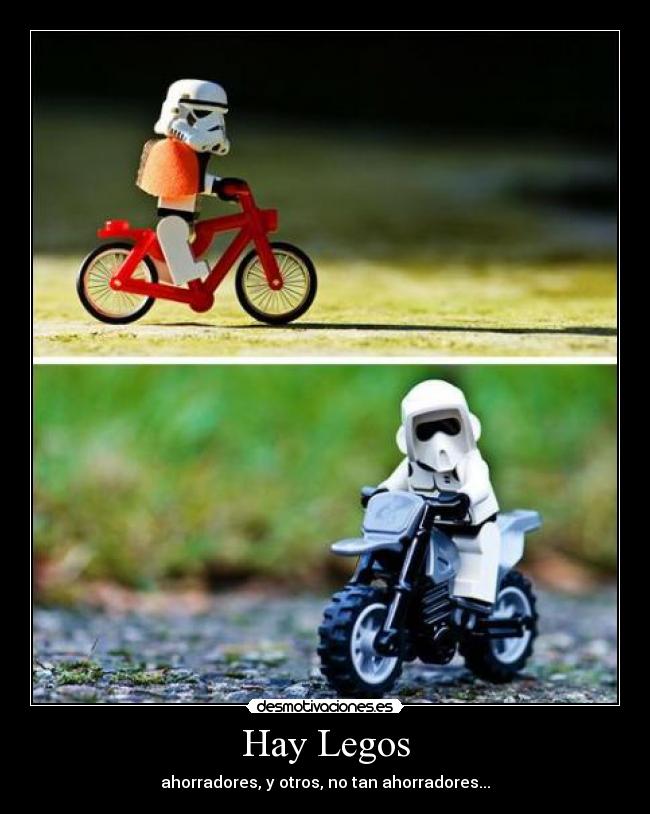 Hay Legos - ahorradores, y otros, no tan ahorradores...