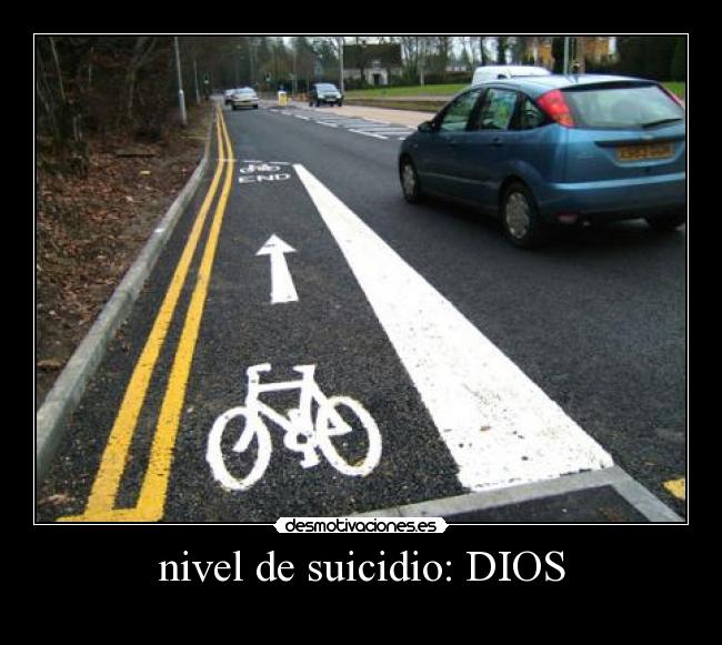 nivel de suicidio: DIOS -