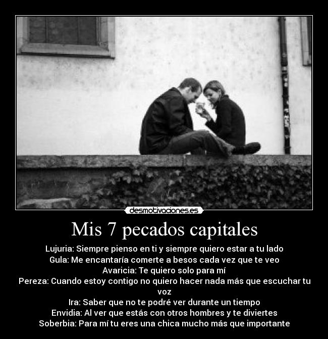 Mis 7 pecados capitales - 