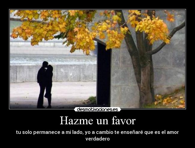 Hazme un favor - 