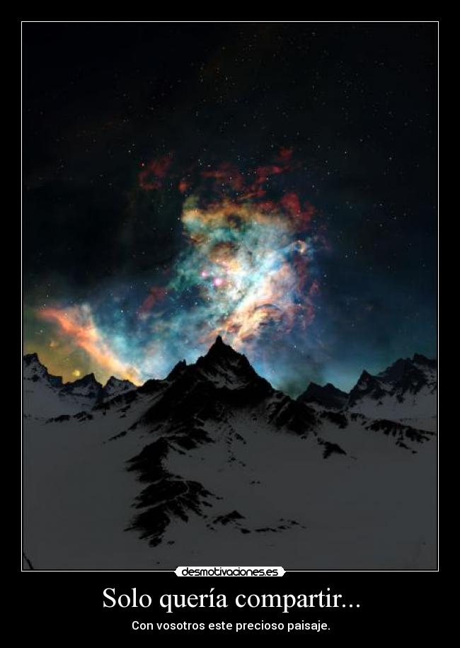 Solo quería compartir... - 