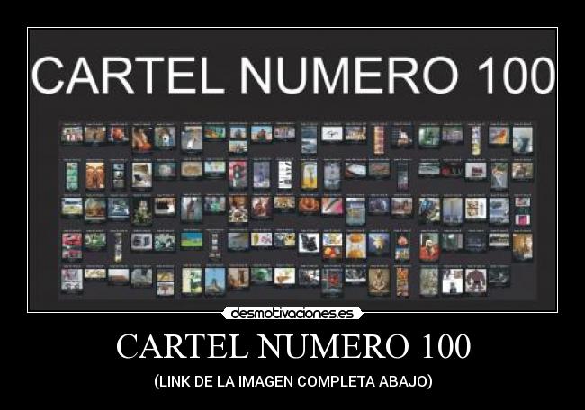 CARTEL NUMERO 100 -