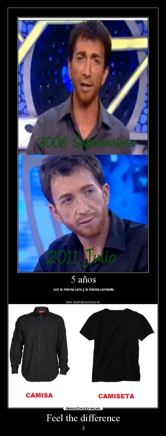 Feel the difference -