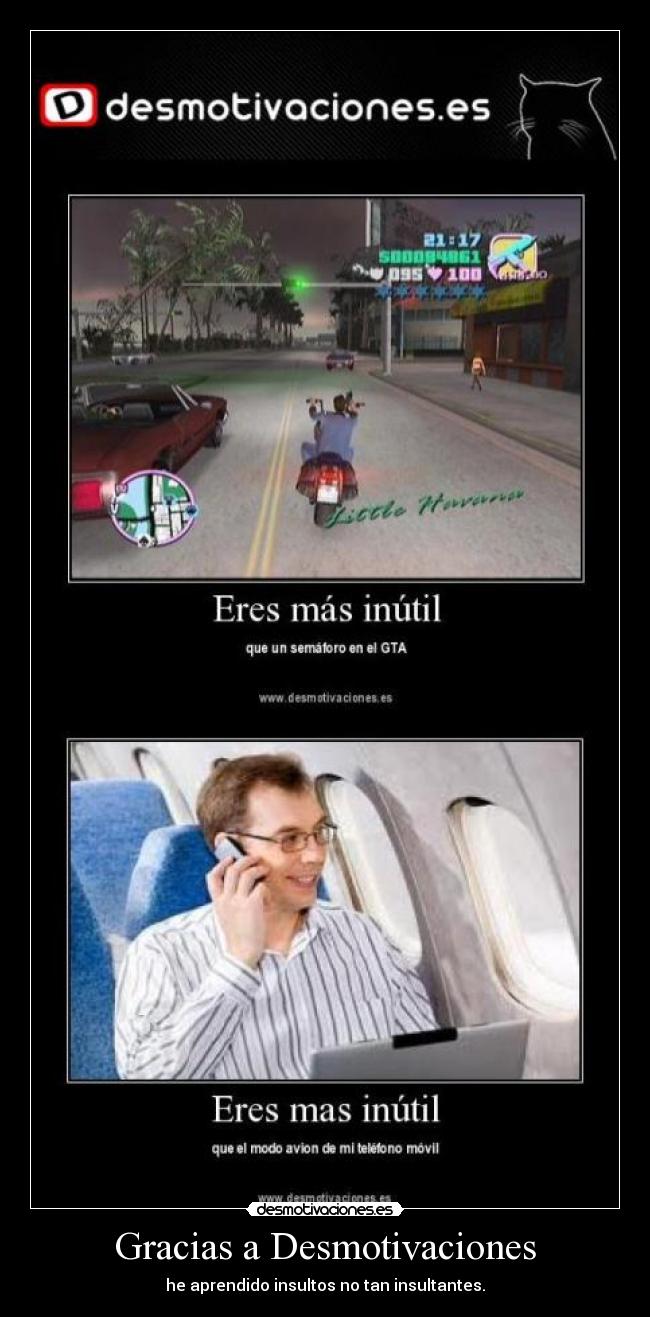 Gracias a Desmotivaciones -