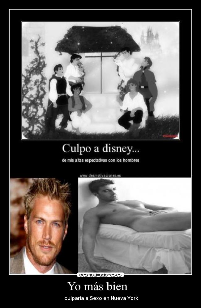 Yo más bien - culparía a Sexo en Nueva York
