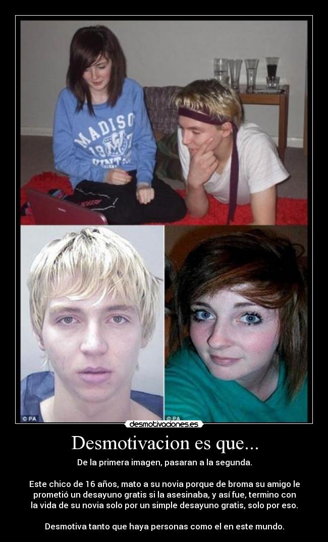 Desmotivacion es que... -