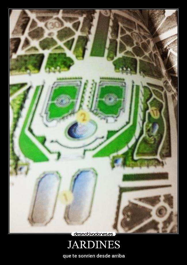 JARDINES - que te sonríen desde arriba
