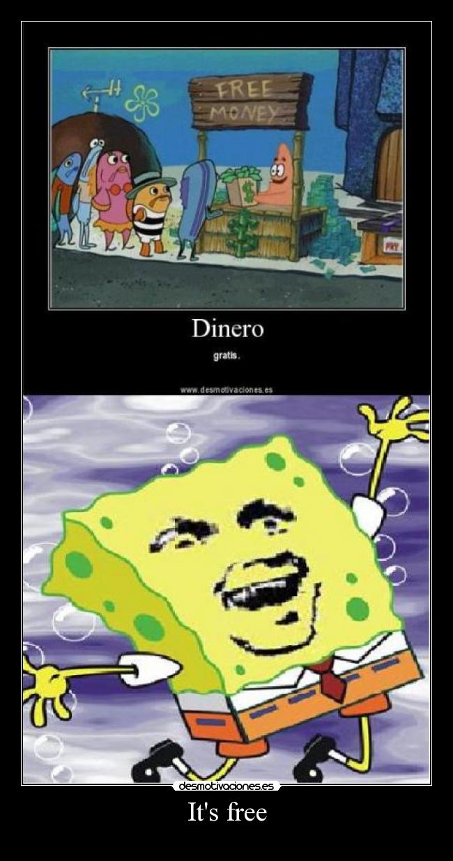 carteles bob esponja desmotivaciones