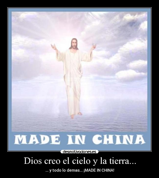 Dios creo el cielo y la tierra... - 