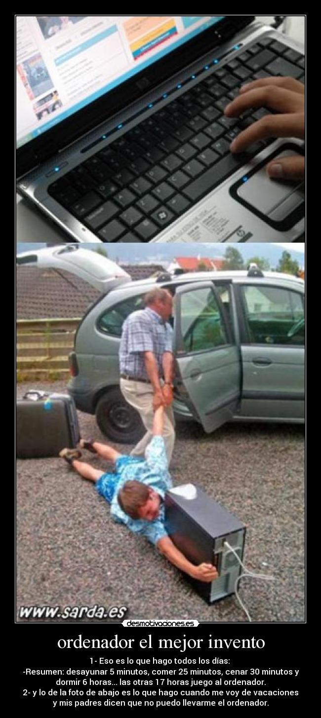 carteles ordenador mejor invento del hombre desmotivaciones