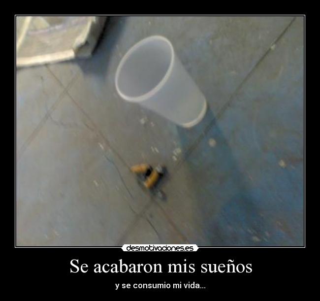 carteles consumio suenos vida desmotivaciones