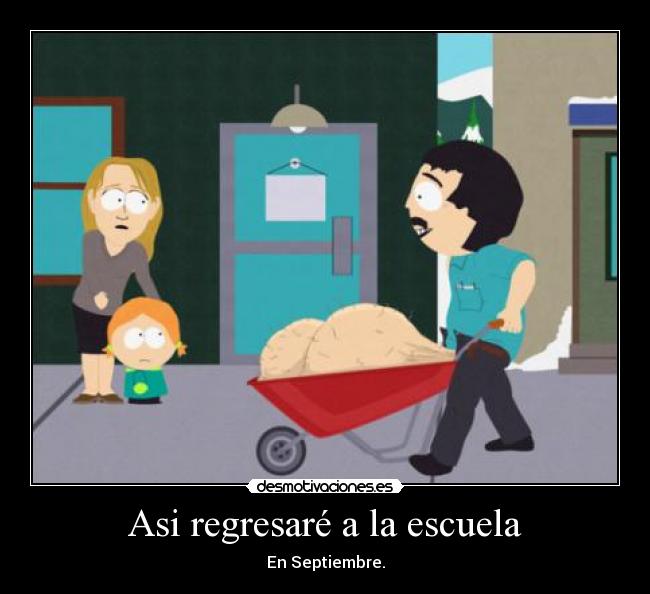 Asi regresaré a la escuela - 