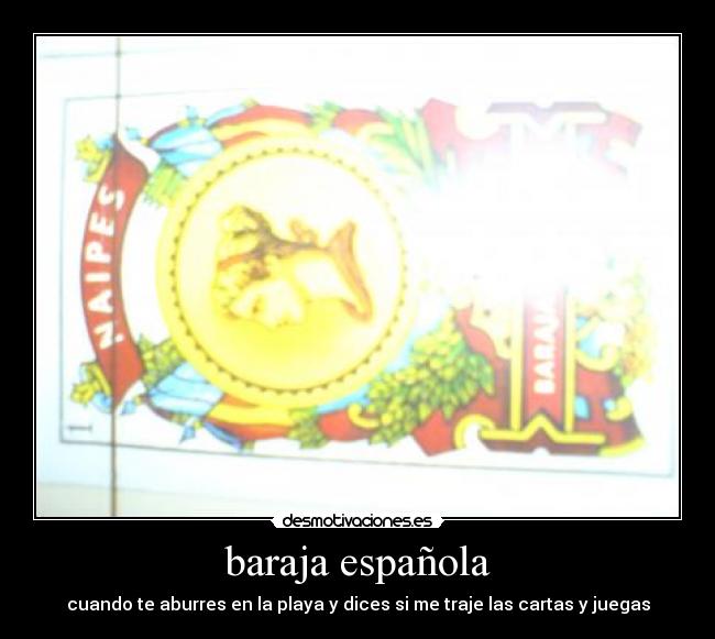 baraja española -