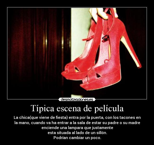 Típica escena de película -