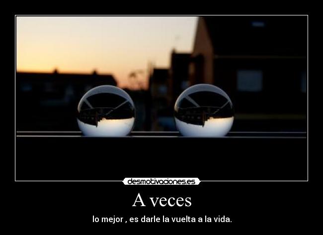 A veces -
