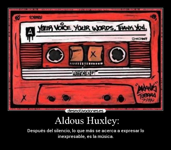  Aldous Huxley: - 