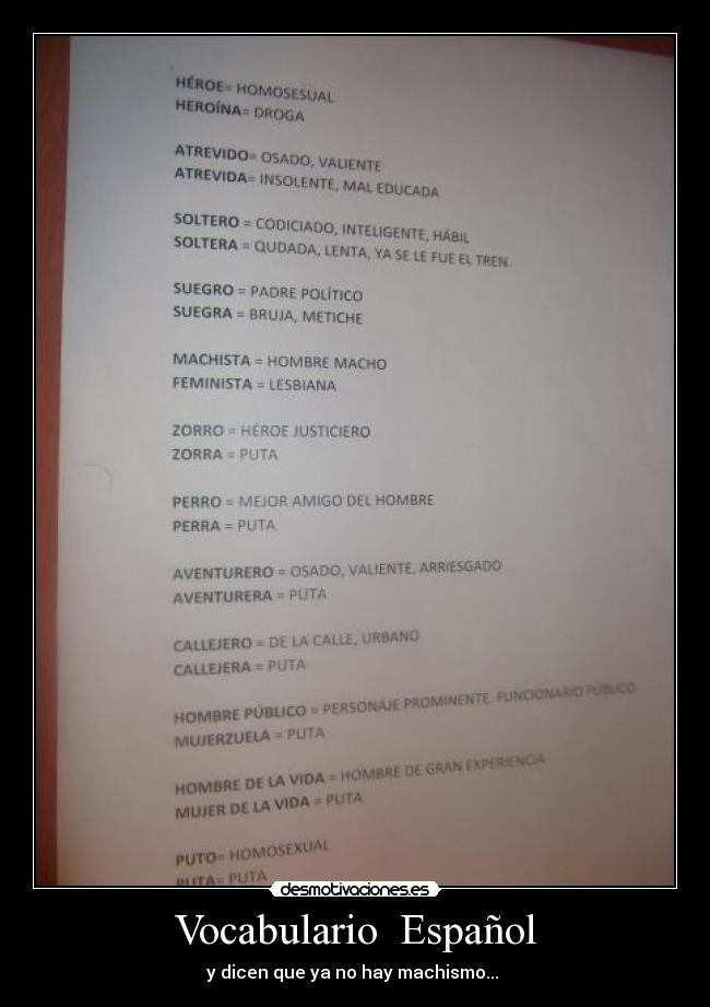 carteles maschismo desmotivaciones