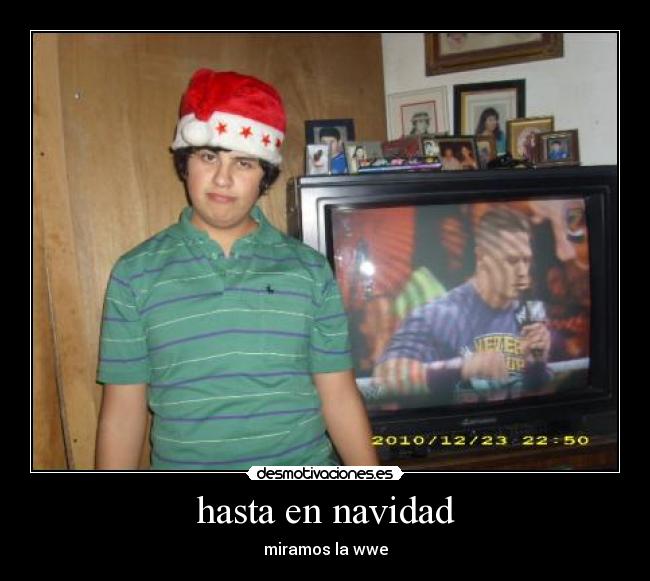 hasta en navidad -