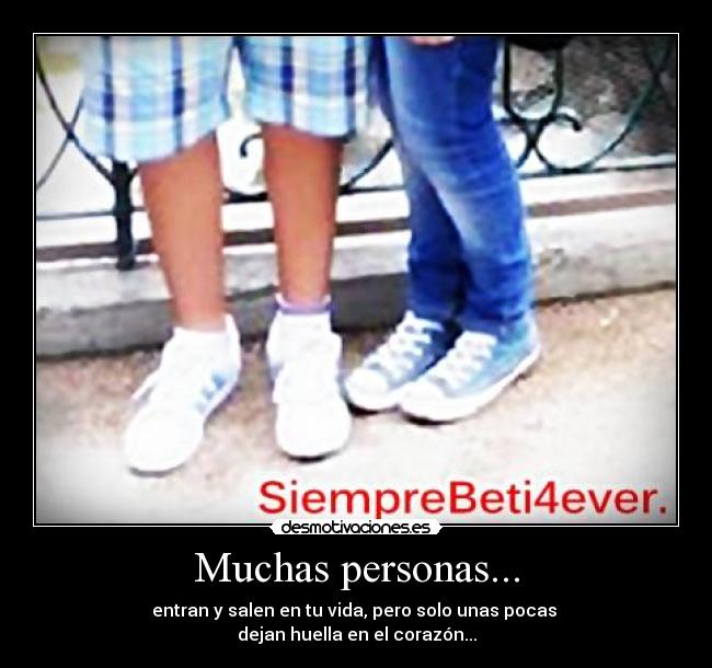 Muchas personas... -