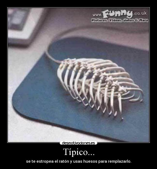 Típico... -