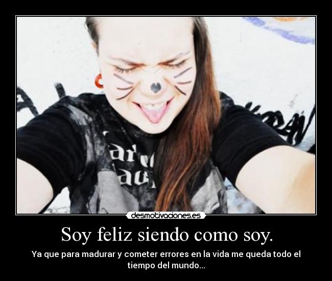 carteles soy feliz desmotivaciones