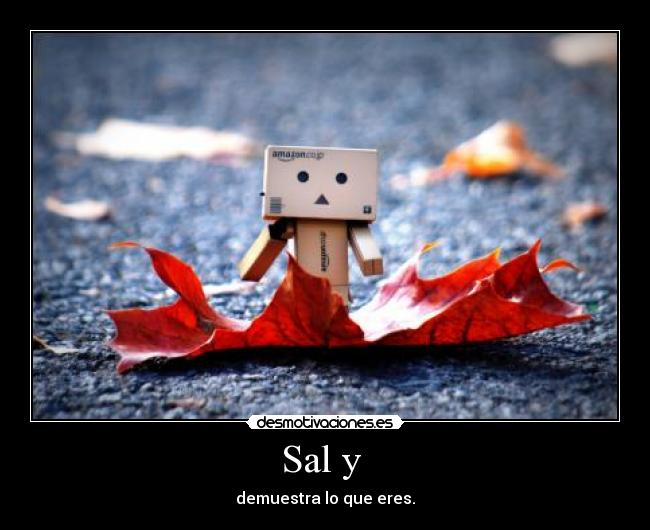 Sal y -