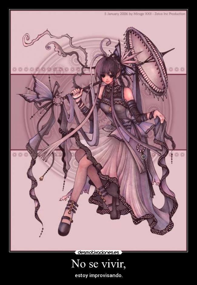 No se vivir, - 