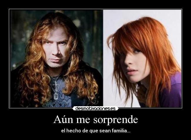 carteles dave mustaine hayley williams tio sobrina desmotivaciones