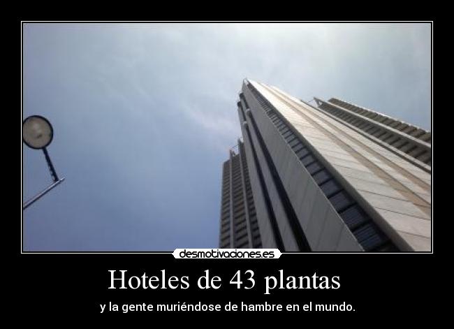 Hoteles de 43 plantas  - 
