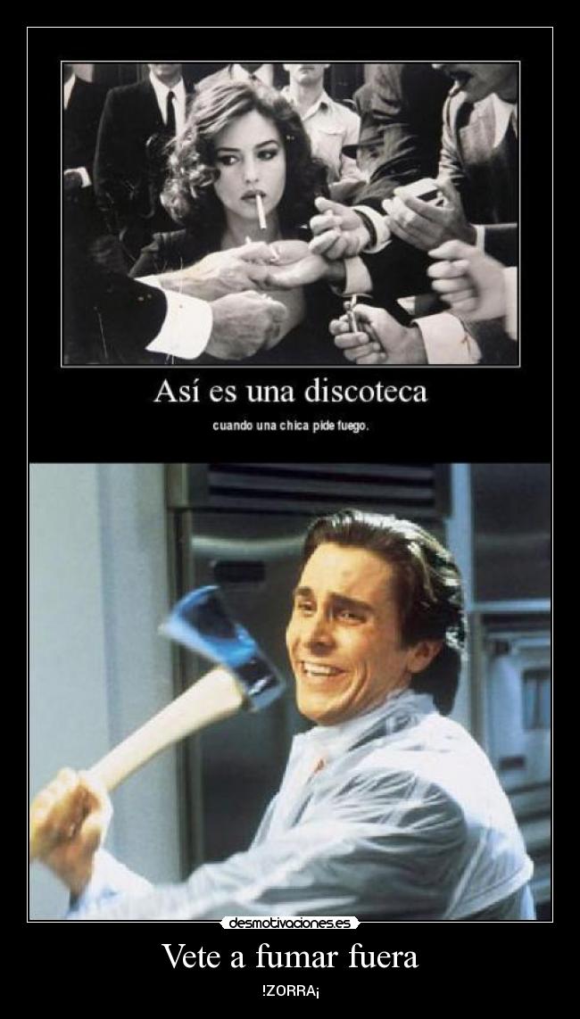 Vete a fumar fuera - 