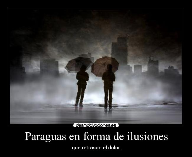 Paraguas en forma de ilusiones - 