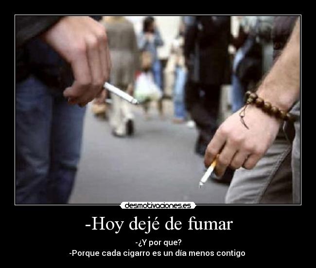 -Hoy dejé de fumar - 