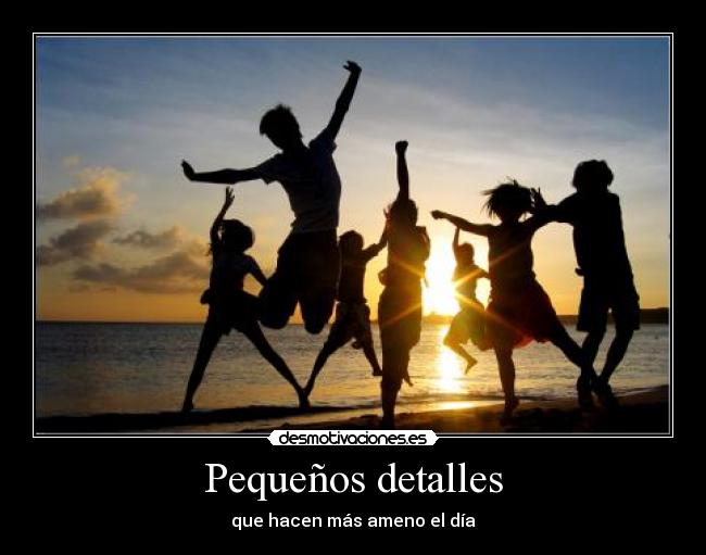 Pequeños detalles - 