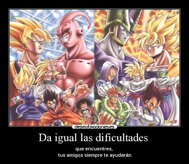 carteles dragon ball desmotivaciones