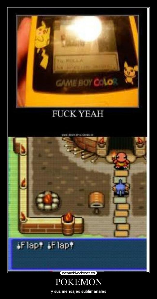 POKEMON - y sus mensajes sublimanales