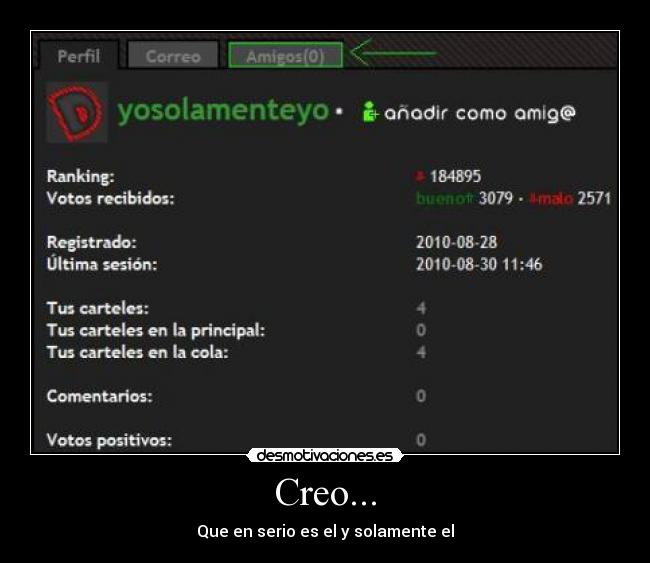 Creo... - 