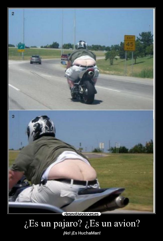 ¿Es un pajaro? ¿Es un avion? - ¡No! ¡Es HuchaMan!