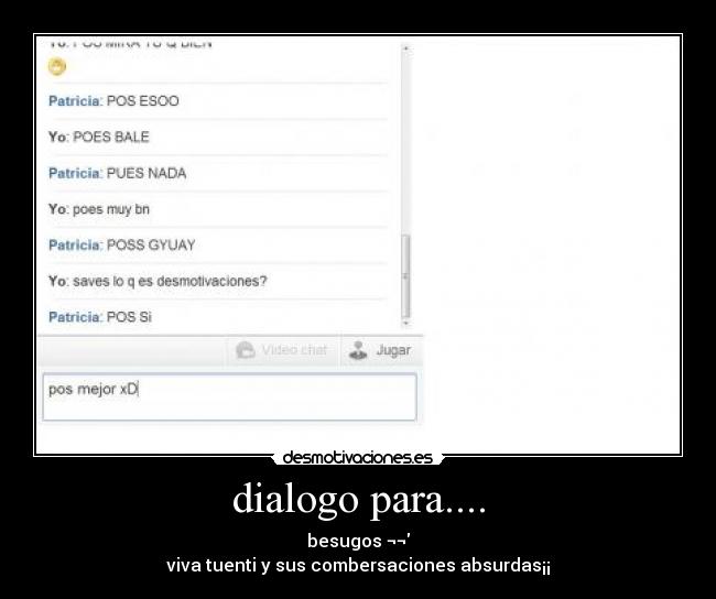 dialogo para.... - 