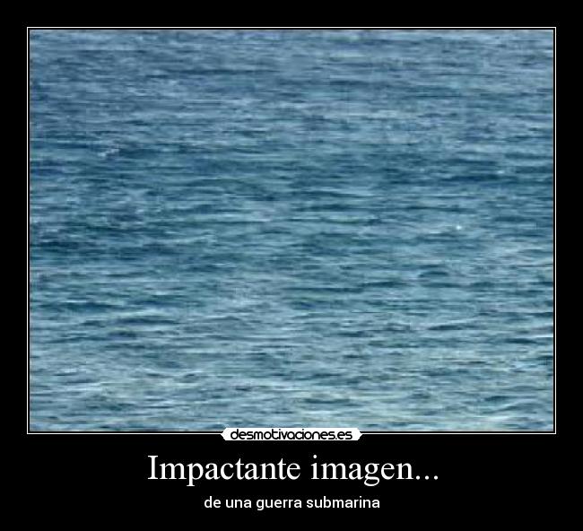 Impactante imagen... - 