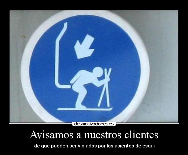 Avisamos a nuestros clientes - 