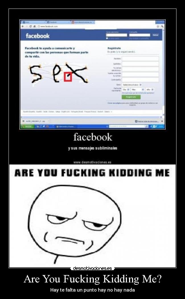 Are You Fucking Kidding Me? - Hay te falta un punto hay no hay nada