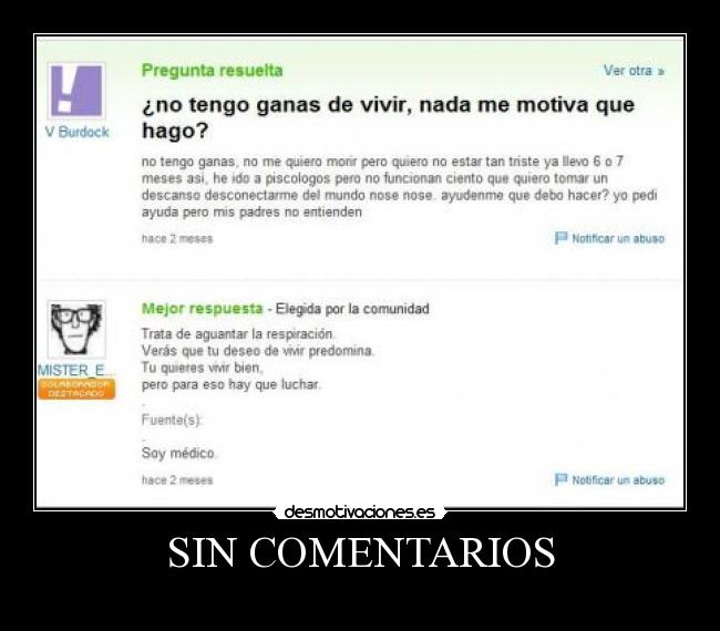 SIN COMENTARIOS - 