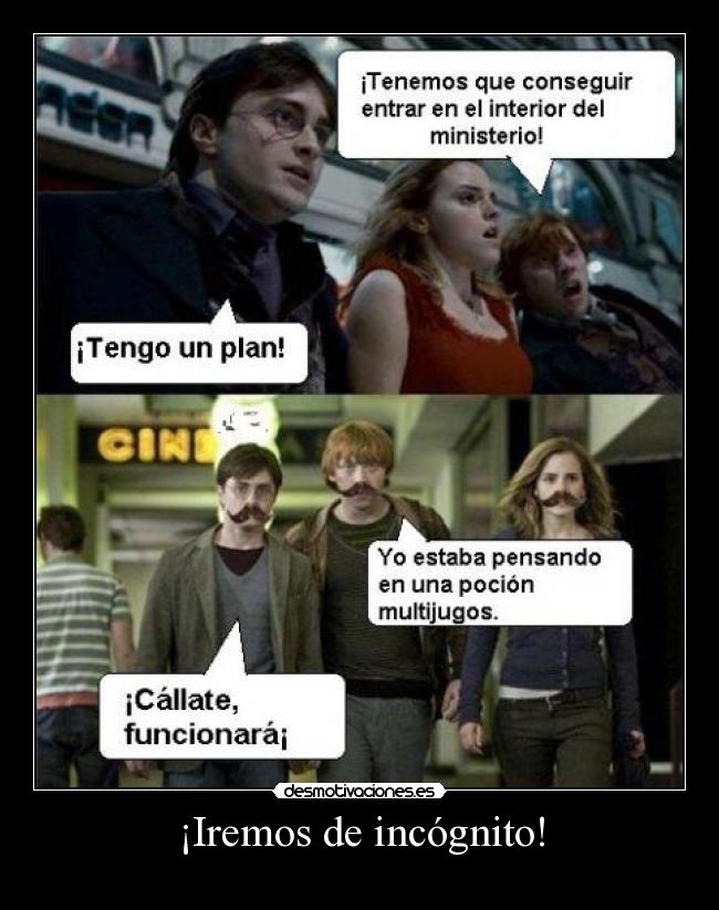 ¡Iremos de incógnito! - 