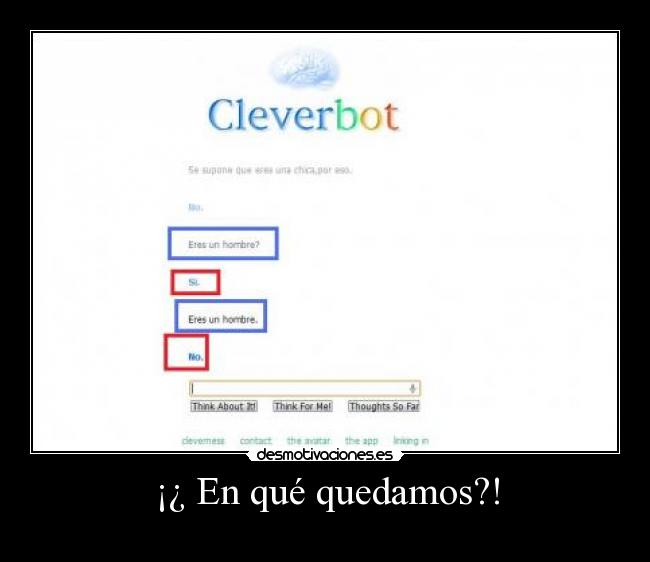 ¡¿ En qué quedamos?! -