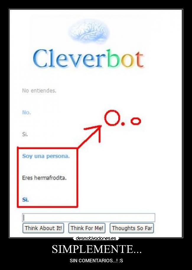 SIMPLEMENTE... - SIN COMENTARIOS...! :S