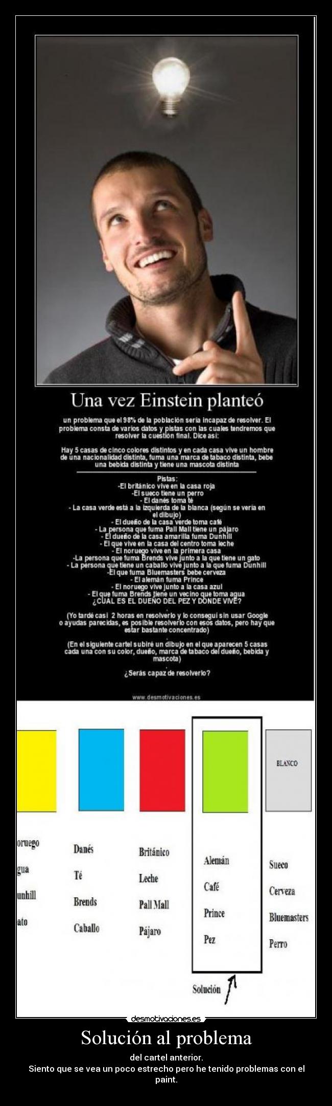 Solución al problema - 