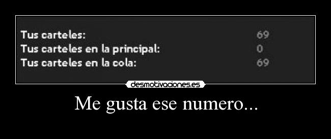 Me gusta ese numero... -